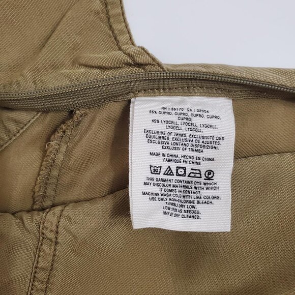 Hei Hei Anthropologie Recreation Utility Overalls XS Olive Green Wide Leg Pocket - Picture 16 of 16